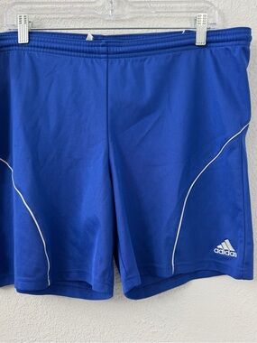 adidas Men’s Climalite Performance Soccer Shorts - Royal Blue - Medium